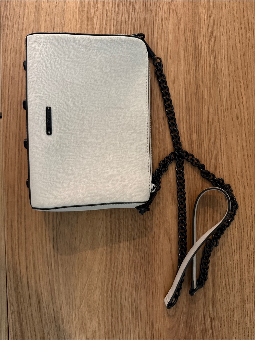 Rebecca Minkoff Avery Crossbody Bag with Black Chain Strap